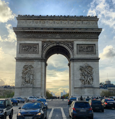 写真：フランス凱旋門